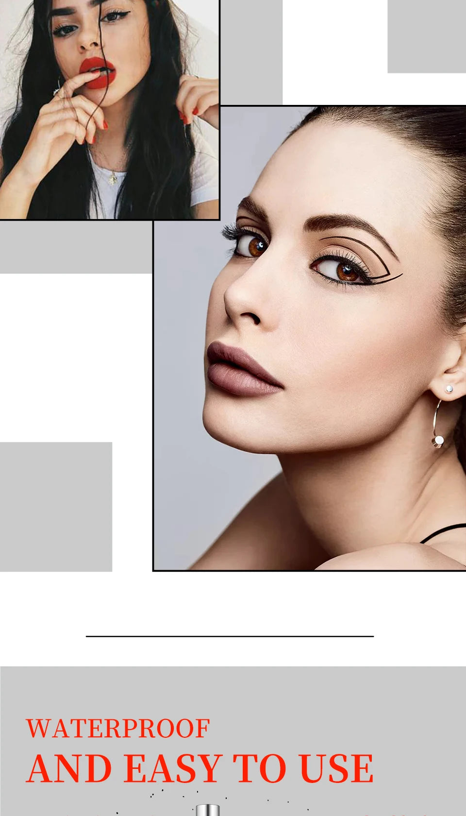Waterproof Liquid Eyeliner – Long Lasting, Smudge-Proof & Quick Dry FREE SHIPPING