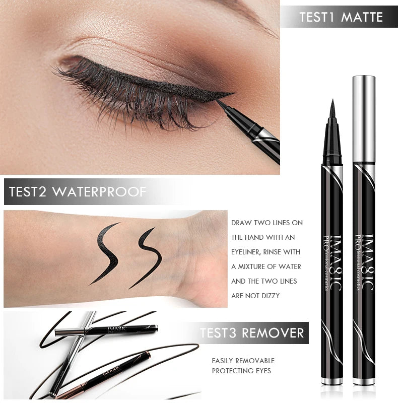 Waterproof Liquid Eyeliner – Long Lasting, Smudge-Proof & Quick Dry FREE SHIPPING