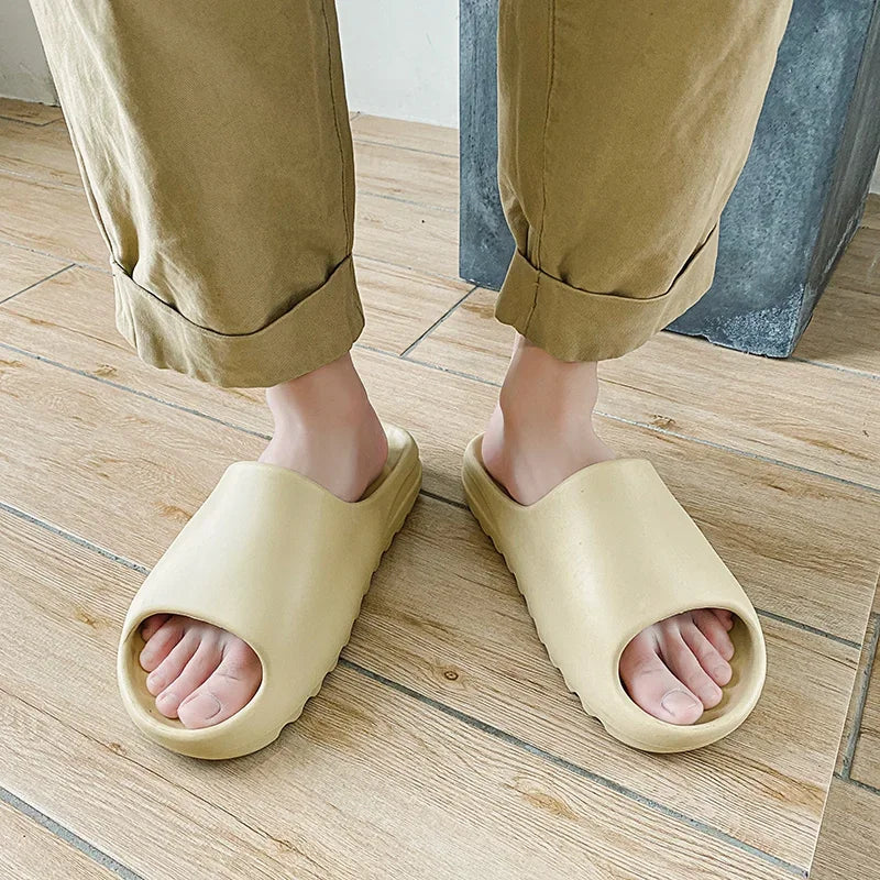 Ultra-Comfortable & Durable Slides – Thick Non-Slip Sole for Indoor & Outdoor Use FREE SHIPPING