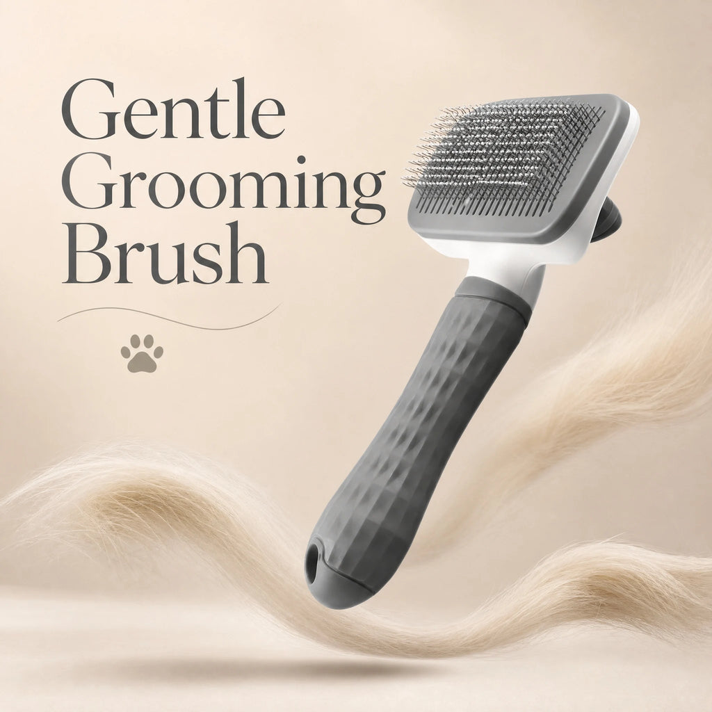 Professional Detangling Brush for Dogs and Cats - Removes Loose Hair, Knots and Tangles, Gentle Massage for Long and Short Ha FREE SHIPING👀