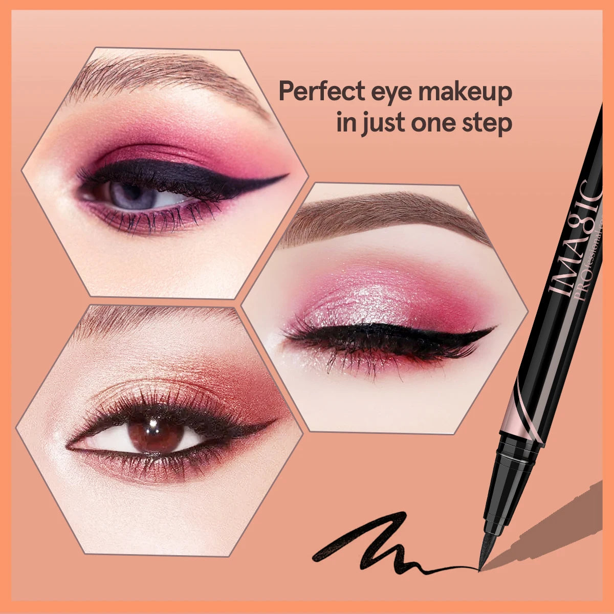 Waterproof Liquid Eyeliner – Long Lasting, Smudge-Proof & Quick Dry FREE SHIPPING