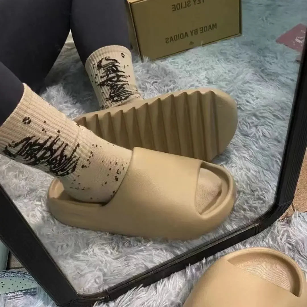 Ultra-Comfortable & Durable Slides – Thick Non-Slip Sole for Indoor & Outdoor Use FREE SHIPPING