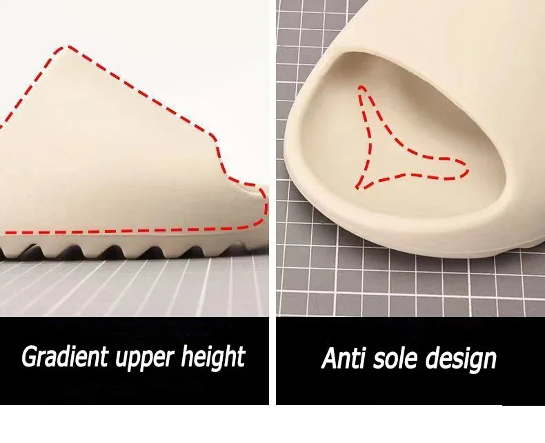 Ultra-Comfortable & Durable Slides – Thick Non-Slip Sole for Indoor & Outdoor Use FREE SHIPPING