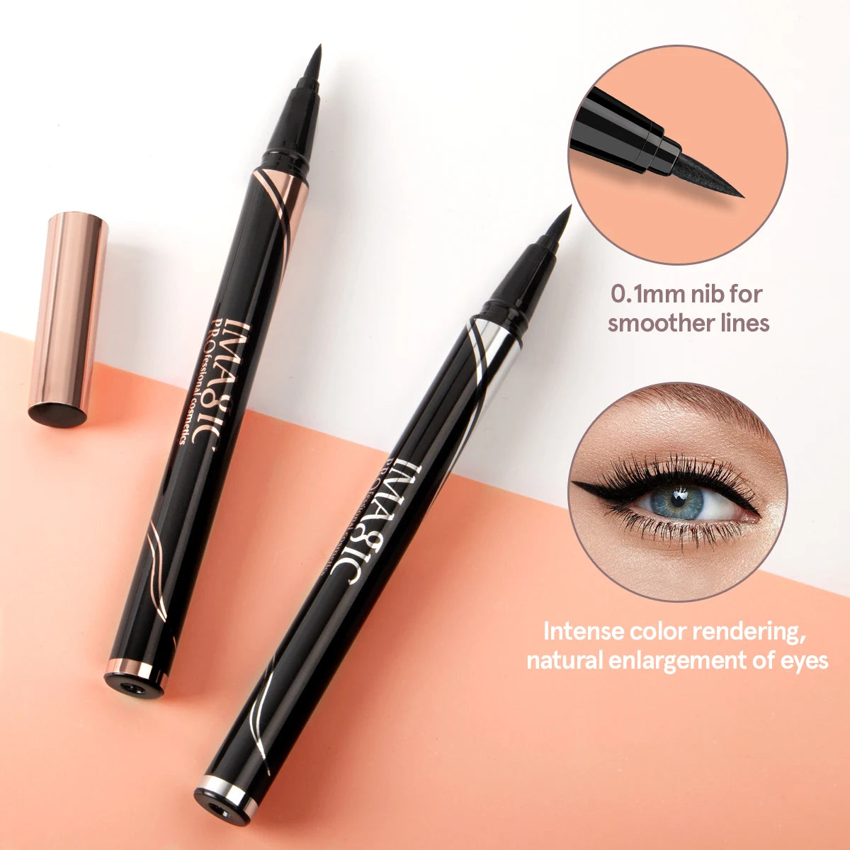 Waterproof Liquid Eyeliner – Long Lasting, Smudge-Proof & Quick Dry FREE SHIPPING