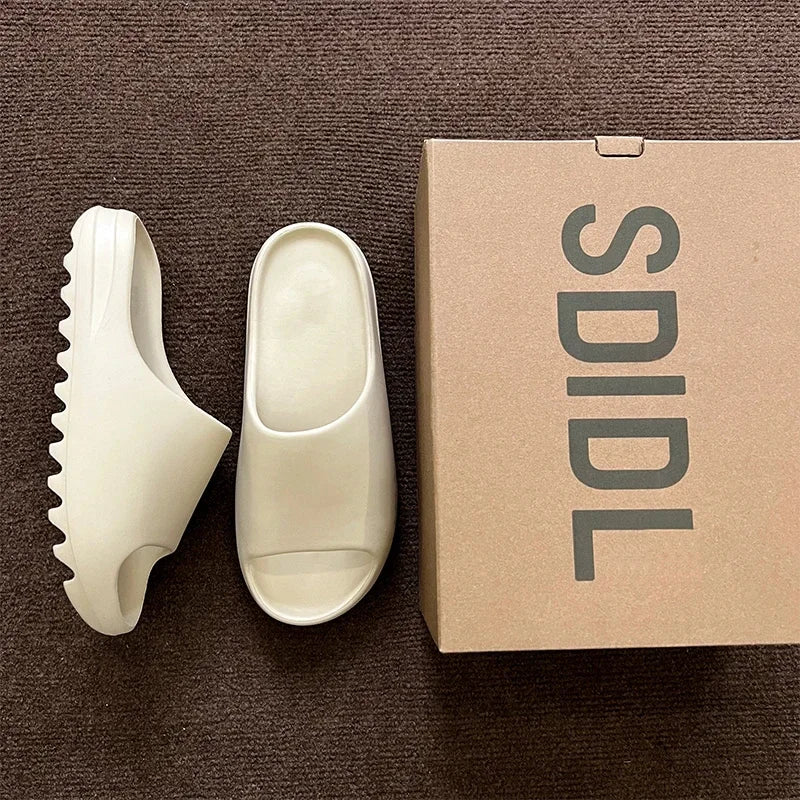 Ultra-Comfortable & Durable Slides – Thick Non-Slip Sole for Indoor & Outdoor Use FREE SHIPPING