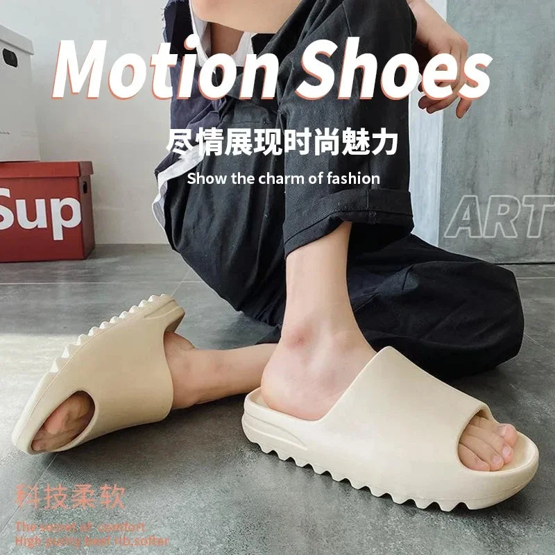 Ultra-Comfortable & Durable Slides – Thick Non-Slip Sole for Indoor & Outdoor Use FREE SHIPPING