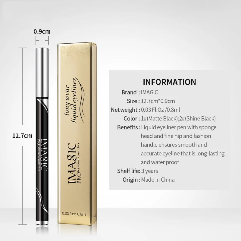 Waterproof Liquid Eyeliner – Long Lasting, Smudge-Proof & Quick Dry FREE SHIPPING